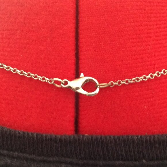 Vintage Faux Turquoise Tassel Pendant/Necklace - Picture 4 of 4